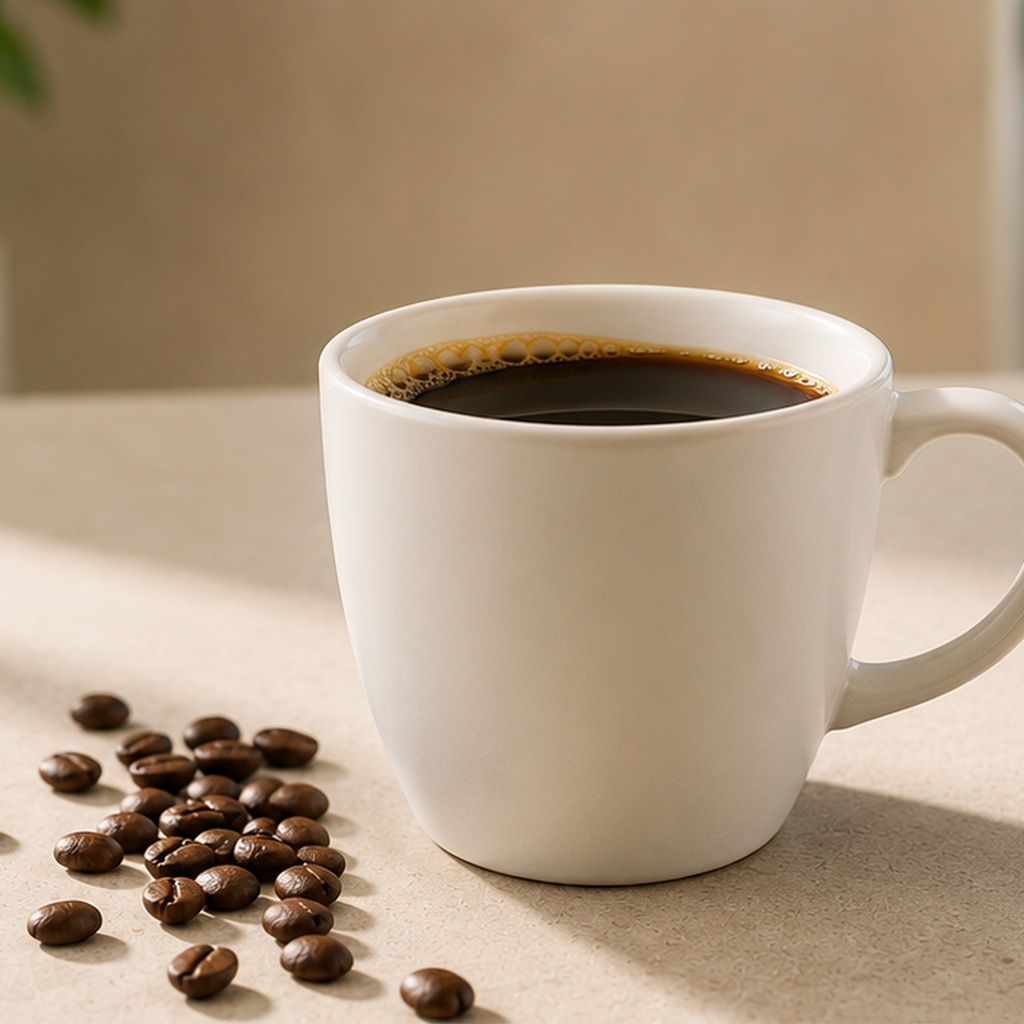 Cup of bean to cup coffee for office coffee service